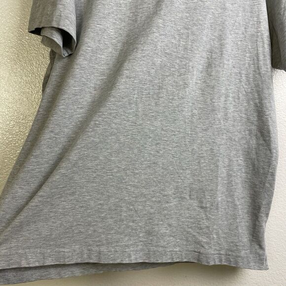 Public Rec Polo Shirt Large Mens Grey Short Sleeve Performance Preppy Active - Picture 5 of 13
